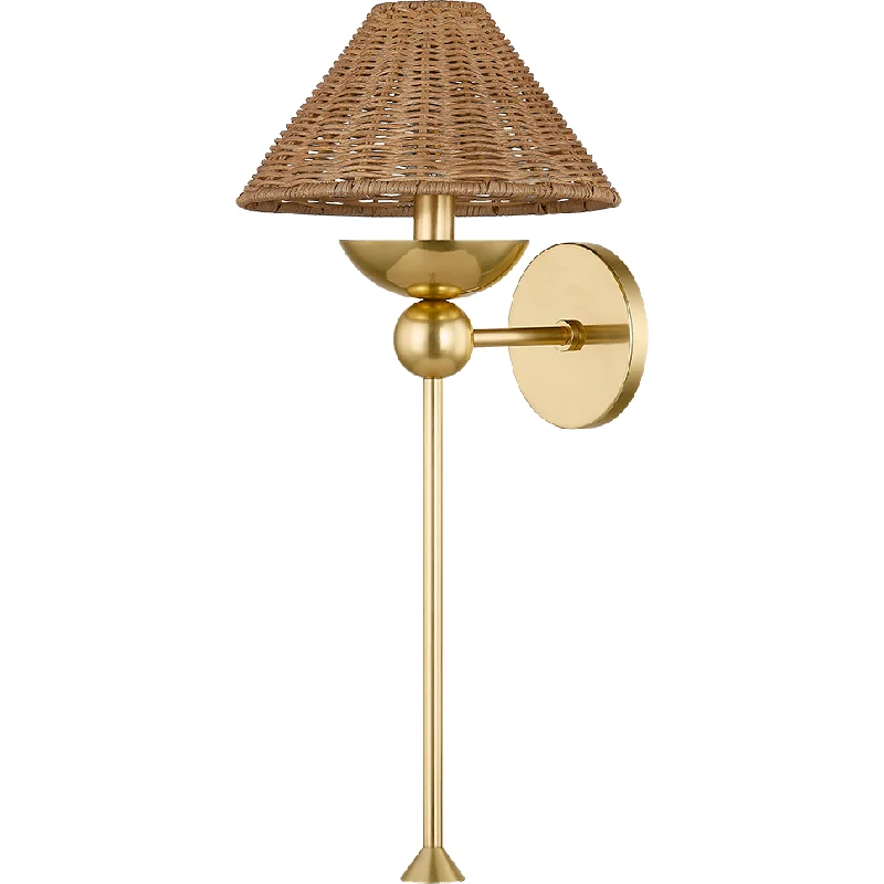 Track lighting for accentuating artworksPerilla 1-Light Wall Sconce