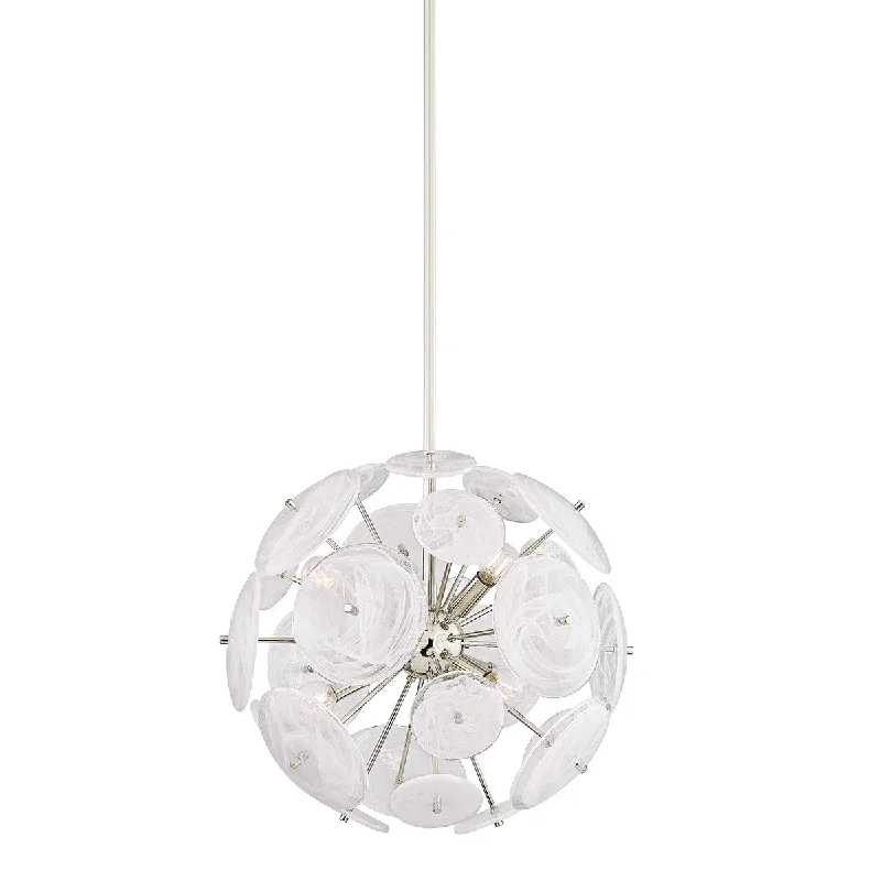 Low - Bay Industrial Lighting Fixtures for Small FactoriesTamara Six Light Chandelier Low - Bay Industrial Lighting Fixtures for Small FactoriesTamara Six Light Chandelier