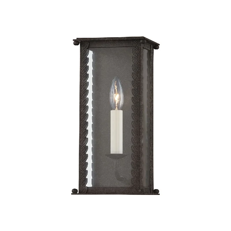Dimmable Industrial Lighting for Ambiance ControlZUMA 13 in. Outdoor Wall Sconce French iron Finish Dimmable Industrial Lighting for Ambiance ControlZUMA 13 in. Outdoor Wall Sconce French iron Finish