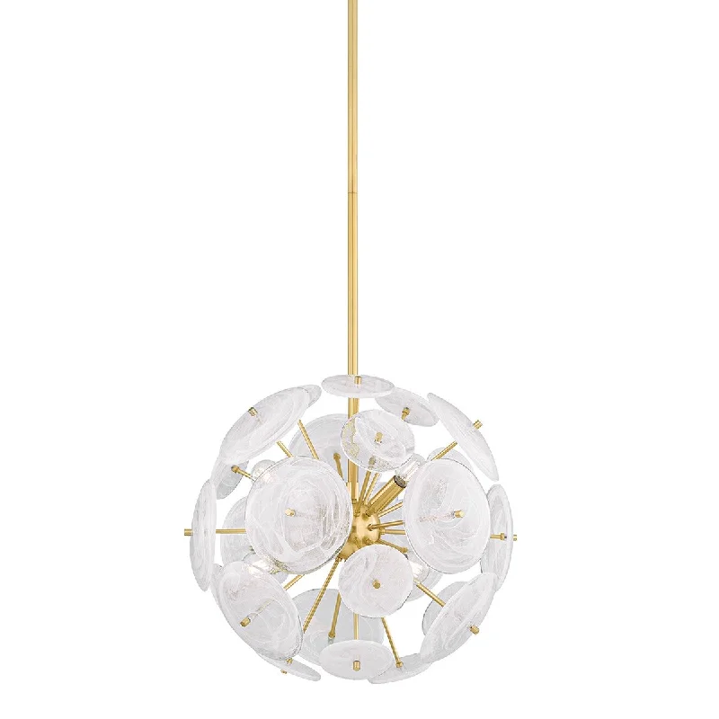 Industrial Task Lighting for Precision WorkstationsTamara Six Light Chandelier