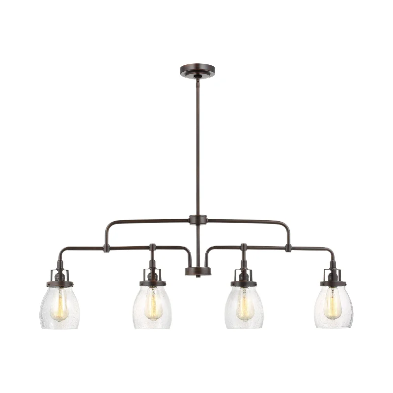 Modern track lighting with LED bulbsBelton Linear Pendant Light
