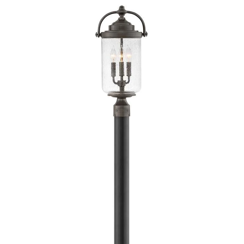 Track lighting with a long - lasting lifespanHinkley 2757OZ Outdoor Willoughby Oil Rubbed Bronze Post Mount Light Track lighting with a long - lasting lifespanHinkley 2757OZ Outdoor Willoughby Oil Rubbed Bronze Post Mount Light
