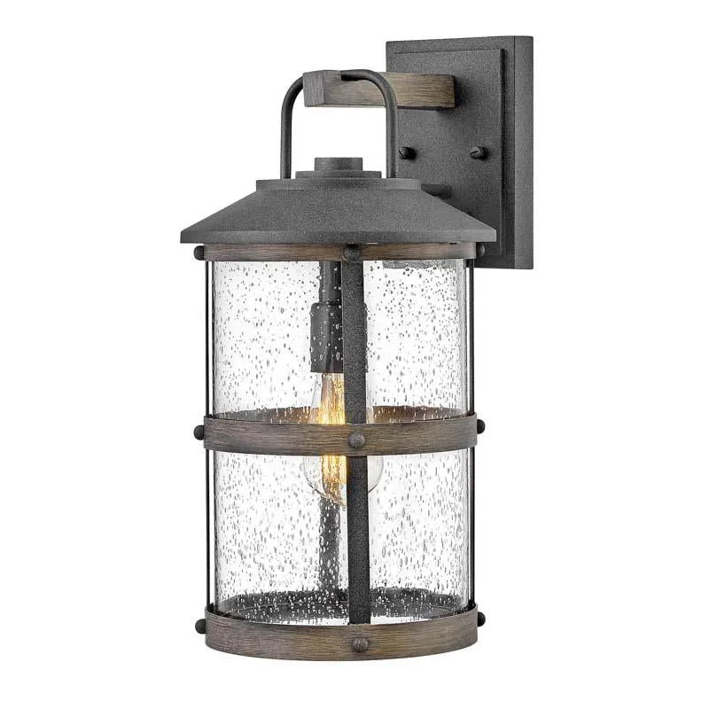 Track lighting for task lighting in workshopsasian - inspired wall lamps with bamboo or paper shades for a zen - like Hinkley 2684DZ Outdoor Lakehouse Aged Zinc Wall Light