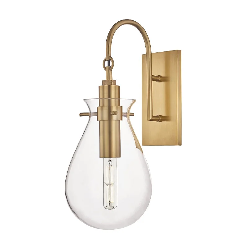 Shock - Resistant Industrial Lighting for Vibrating Machinery AreasIvy 18 in. LED Armed Sconce Brass finish Shock - Resistant Industrial Lighting for Vibrating Machinery AreasIvy 18 in. LED Armed Sconce Brass finish