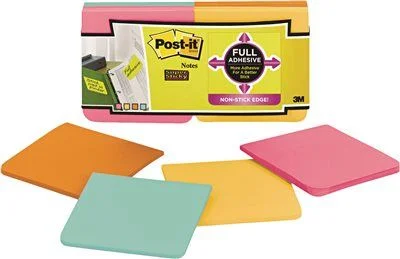 Energy - efficient track lighting fixturesPost-It Full Adhesive Notes 3 Inch  X 3 Inch  Assorted Farmers Market Colors 12 Per Pack