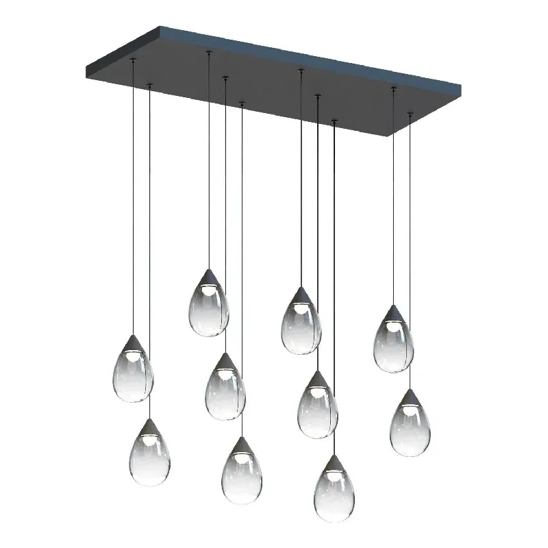 Track lighting for modernizing traditional interiorsDewdrop LED Linear Pendant