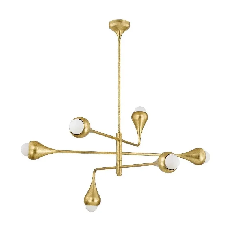 Track lighting for creating a moody atmosphereLuciel Chandelier