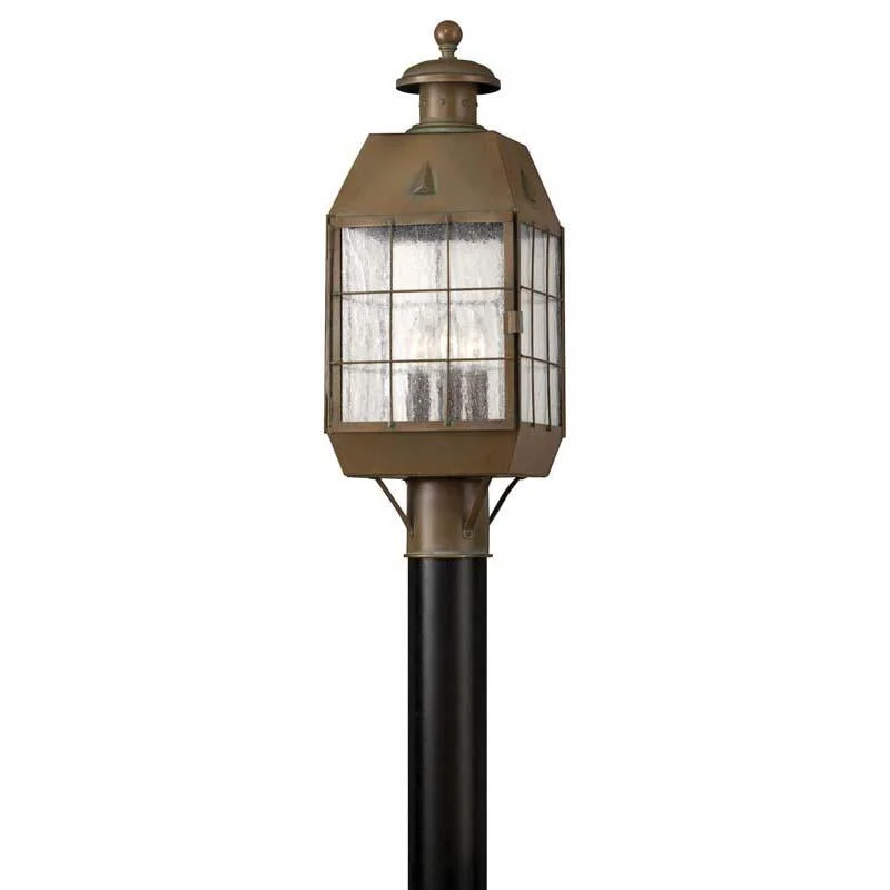 Track lighting with clear glass shadesHinkley 2371AS Outdoor Nantucket Aged Brass Post Mount Light Track lighting with clear glass shadesHinkley 2371AS Outdoor Nantucket Aged Brass Post Mount Light