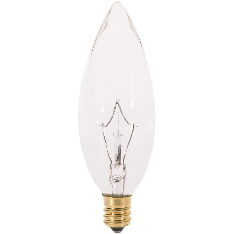 Track lighting with integrated LED driversSatco 40-Watt BA9.5 Incandescent Decorative Light Bulb (25-Pack)-Candelabra base Track lighting with integrated LED driversSatco 40-Watt BA9.5 Incandescent Decorative Light Bulb (25-Pack)-Candelabra base