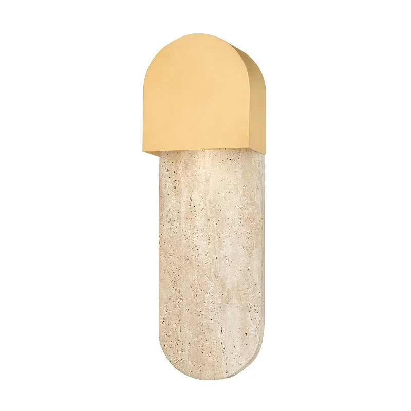 Industrial Lighting for Food Processing FactoriesHobart 16 in. Wall Light Brass finish Industrial Lighting for Food Processing FactoriesHobart 16 in. Wall Light Brass finish