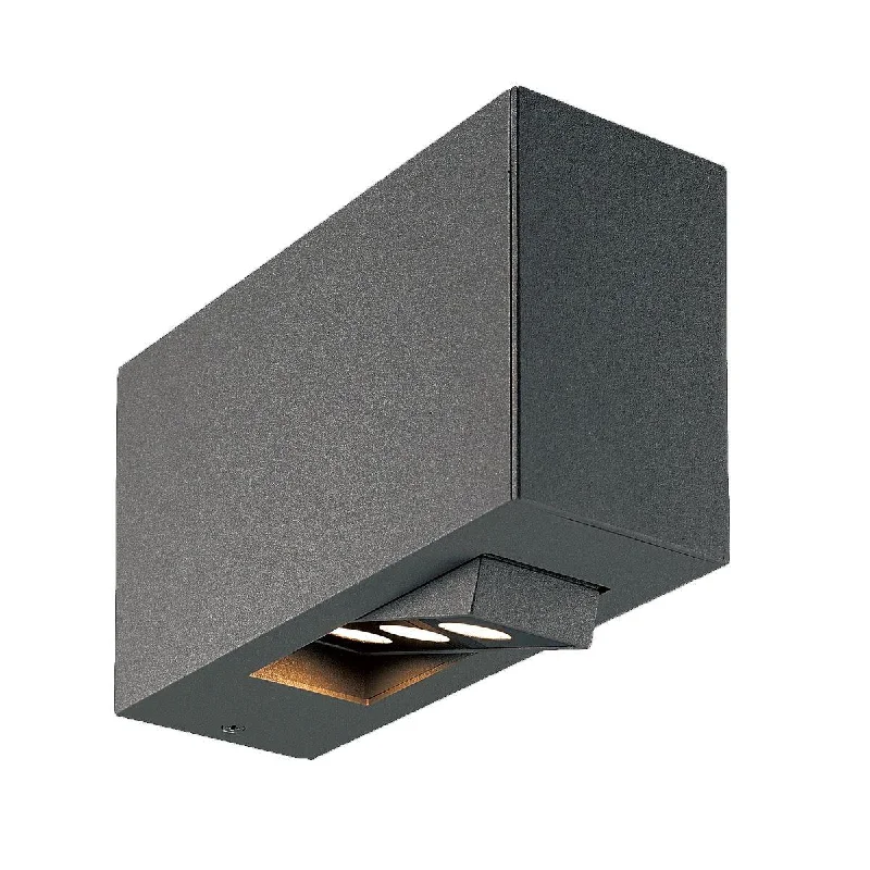 High - Bay LED Industrial Lighting for WarehousesOscar 5 In. 3 Lights LED Outdoor Wall Sconce Graphite gray Finish High - Bay LED Industrial Lighting for WarehousesOscar 5 In. 3 Lights LED Outdoor Wall Sconce Graphite gray Finish