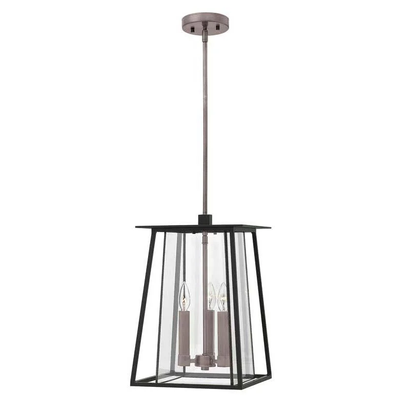 Rustic track lighting for farmhouse decorHinkley 2102 Outdoor Walker Hanging Light