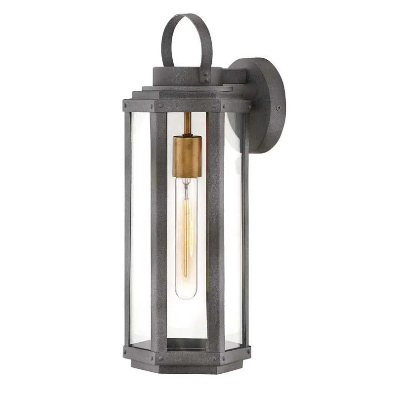 Track lighting with a minimalist track designart deco wall lamps with geometric patterns for a retro - inspired bathroomHinkley 2534DZ Outdoor Danbury Aged Zinc Wall Light Track lighting with a minimalist track designart deco wall lamps with geometric patterns for a retro - inspired bathroomHinkley 2534DZ Outdoor Danbury Aged Zinc Wall Light