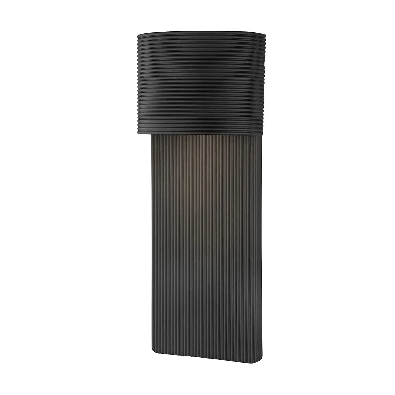 Industrial Lighting for Textile MillsTEMPE 17 in. LED Outdoor Wall Sconce Black Finish Industrial Lighting for Textile MillsTEMPE 17 in. LED Outdoor Wall Sconce Black Finish