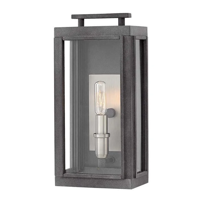 Track lighting with a decorative track designgothic style wall lamps with dark finishes for a mysterious libraryHinkley 2910 Outdoor Sutcliffe Wall Light
