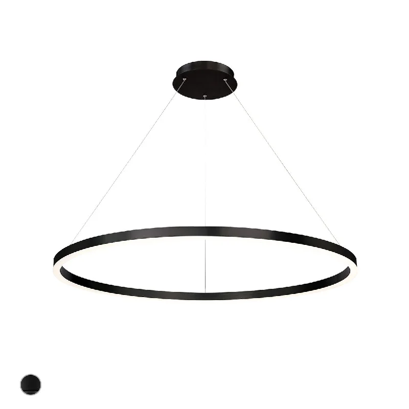 Low - Bay Industrial Lighting Fixtures for Small FactoriesSpunto 47 in. LED Chandelier Black Finish Low - Bay Industrial Lighting Fixtures for Small FactoriesSpunto 47 in. LED Chandelier Black Finish