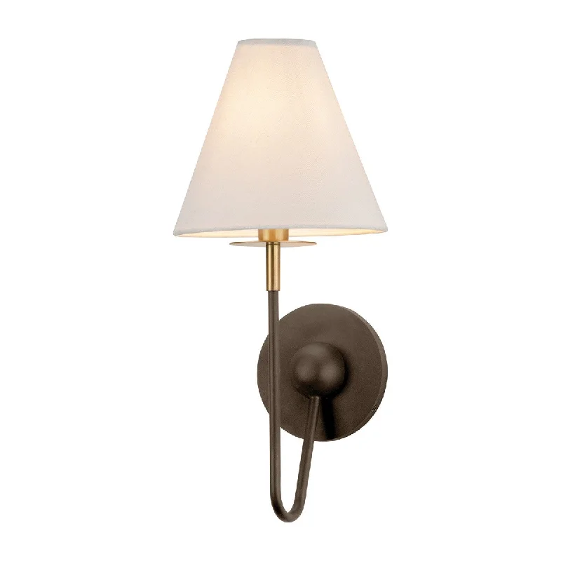 Industrial Flood Lighting for Outdoor Loading DocksPolly One Light Wall Sconce