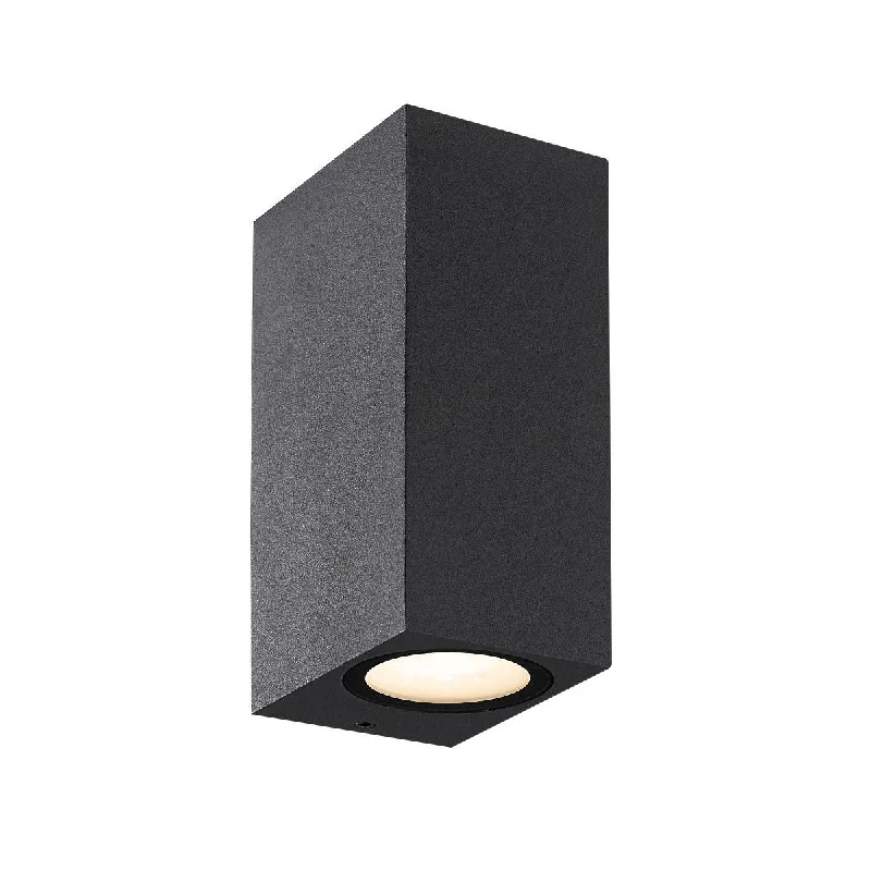 Adjustable Industrial Lighting for Flexible IlluminationDale 6 In. 2 Lights LED Outdoor Wall Sconce Graphite Gray Finish Adjustable Industrial Lighting for Flexible IlluminationDale 6 In. 2 Lights LED Outdoor Wall Sconce Graphite Gray Finish