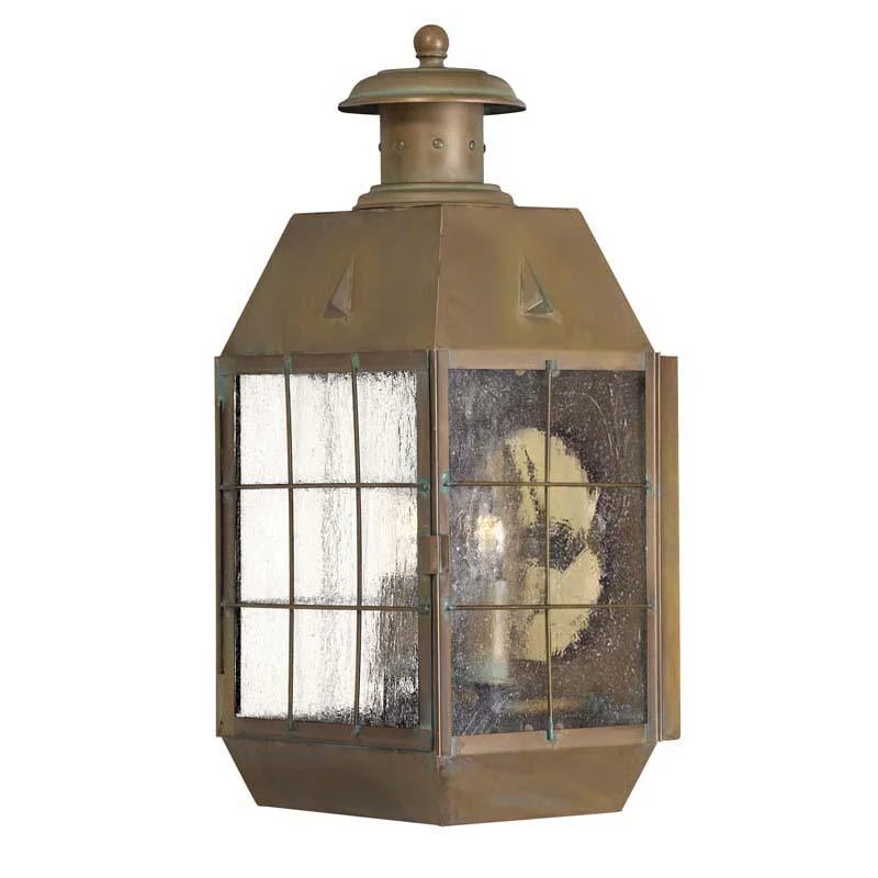 Track lighting with swivel heads for precise aimingwood wall lamps with natural grain for a warm and organic feelHinkley 2374AS Outdoor Nantucket Aged Brass Wall Light Track lighting with swivel heads for precise aimingwood wall lamps with natural grain for a warm and organic feelHinkley 2374AS Outdoor Nantucket Aged Brass Wall Light