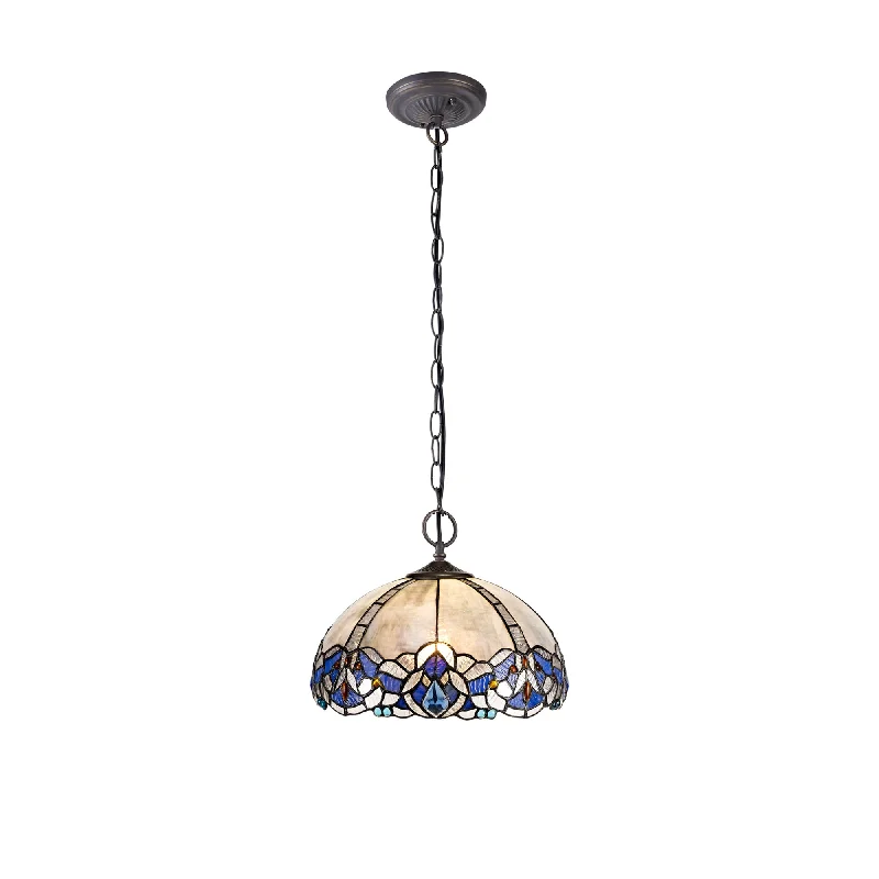 Track lighting for adding a touch of eleganceOksana 2/3 Light Centre Ceiling Downlight E27 With Medium/Large Tiffany Shade, Blue & Clear Crystal & Aged Antique Brass Track lighting for adding a touch of eleganceOksana 2/3 Light Centre Ceiling Downlight E27 With Medium/Large Tiffany Shade, Blue & Clear Crystal & Aged Antique Brass