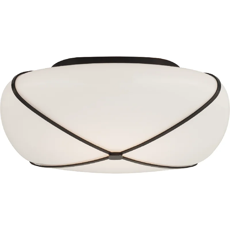 Dimmable track lighting for home officesFondant 14" Flush Mount