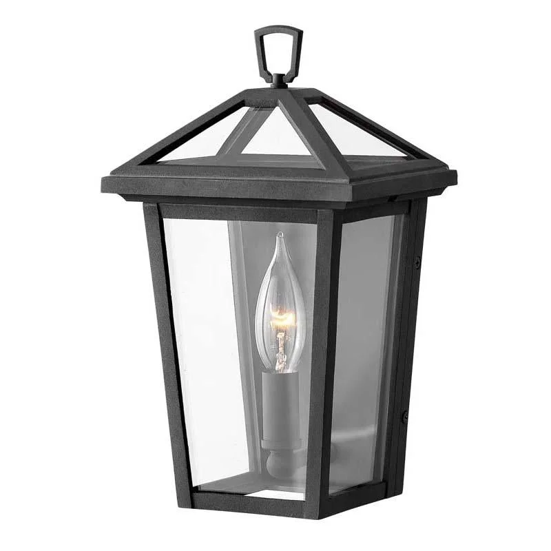 Track lighting for illuminating dining tablesmetal wall lamps with a matte black finish for a sleek and modern lookHinkley 2566 Outdoor Alford Place Wall Light