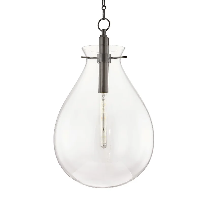 Industrial Ceiling - Mounted Lighting for Assembly PlantsIvy 18 In. LED Pendant Light Old Bronze Finish Industrial Ceiling - Mounted Lighting for Assembly PlantsIvy 18 In. LED Pendant Light Old Bronze Finish