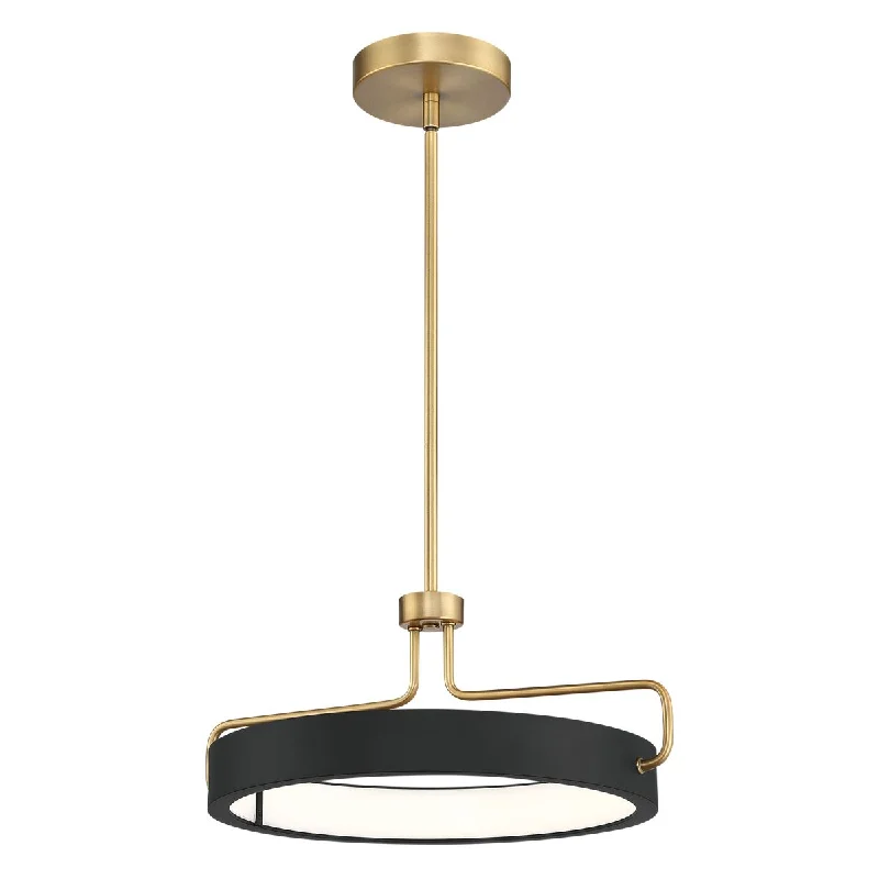 Industrial Emergency Lighting for Safety in FactoriesPemberton 18 in. LED Pendant Light Antique Brass finish Industrial Emergency Lighting for Safety in FactoriesPemberton 18 in. LED Pendant Light Antique Brass finish
