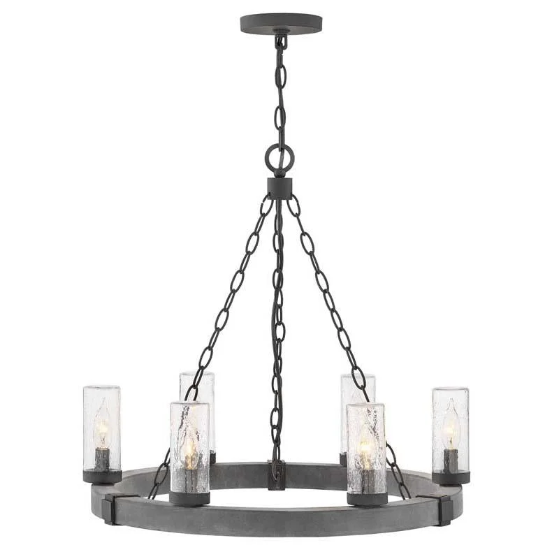 Track lighting for task lighting in workshopsHinkley 29206 Outdoor Sawyer Hanging Light