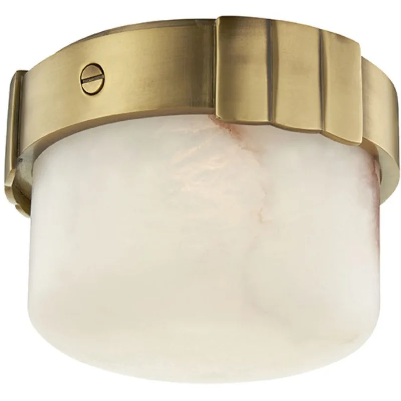 Industrial Emergency Lighting for Safety in FactoriesBeckett 6 in. LED Flush Mount Light Brass Finish Industrial Emergency Lighting for Safety in FactoriesBeckett 6 in. LED Flush Mount Light Brass Finish