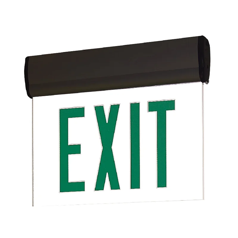 Industrial Lighting for Woodworking FactoriesExit LED Edge-Lit Exit Sign