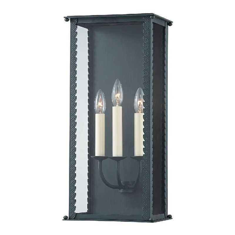 Industrial Flood Lighting for Outdoor Loading DocksZUMA 22 in. 3 Lights Outdoor Wall Sconce Gray Finish Industrial Flood Lighting for Outdoor Loading DocksZUMA 22 in. 3 Lights Outdoor Wall Sconce Gray Finish
