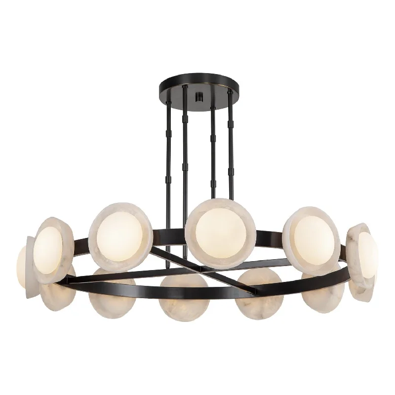 Track lighting for adding a touch of eleganceAlonso 50" LED Chandelier