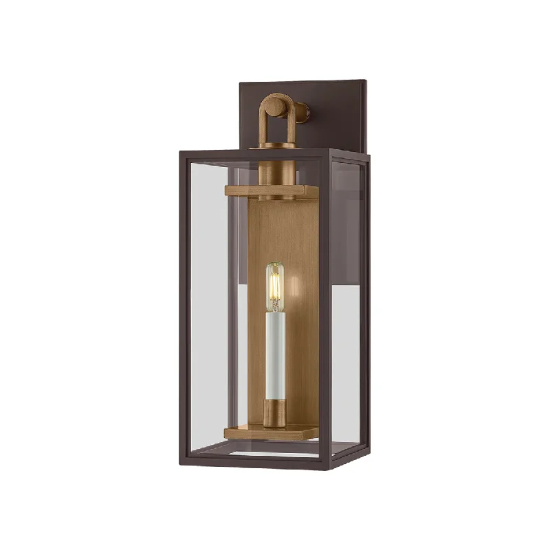 Outdoor - rated track lighting for patiosArnold 1-Light Outdoor Wall Sconce