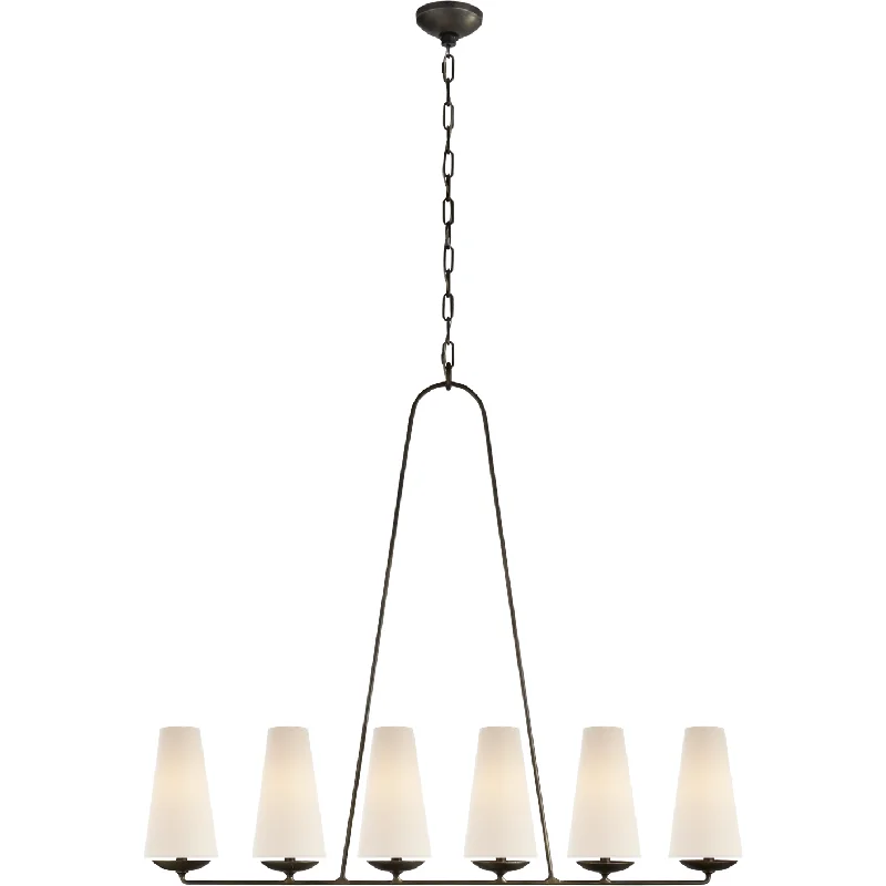 Track lighting with energy - star certificationFontaine Linear Chandelier