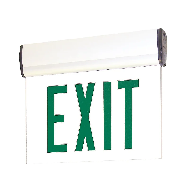 Energy - Efficient Industrial Lighting for Cost - SavingsExit LED Edge-Lit Exit Sign Energy - Efficient Industrial Lighting for Cost - SavingsExit LED Edge-Lit Exit Sign