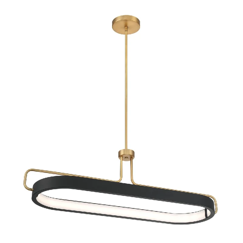 High - Bay LED Industrial Lighting for WarehousesPemberton 38 in. LED Pendant Light Brass finish High - Bay LED Industrial Lighting for WarehousesPemberton 38 in. LED Pendant Light Brass finish