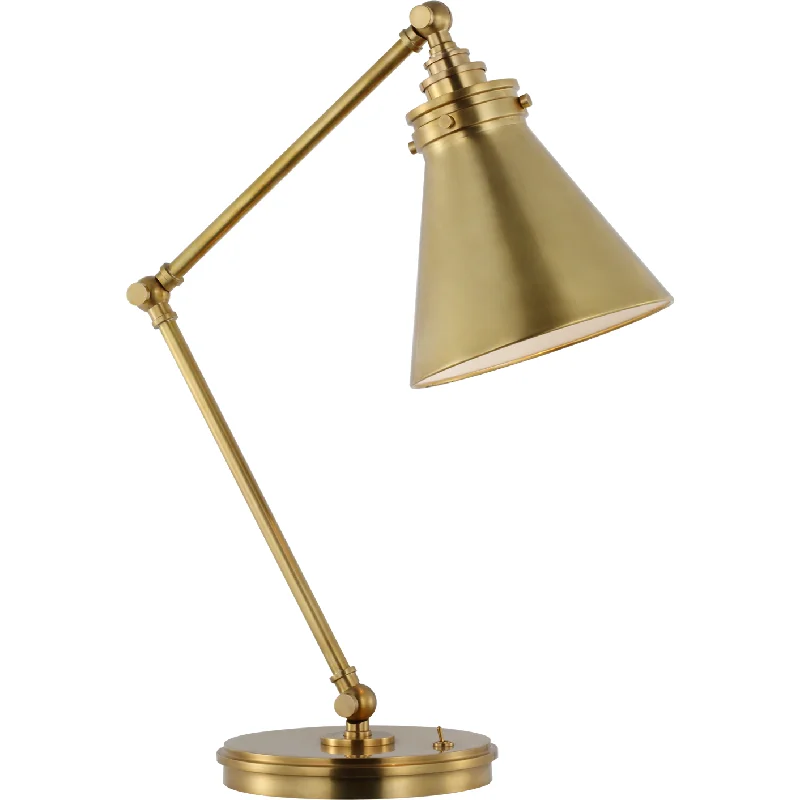Track lighting with frosted glass shadesParkington Medium Articulating Desk Lamp