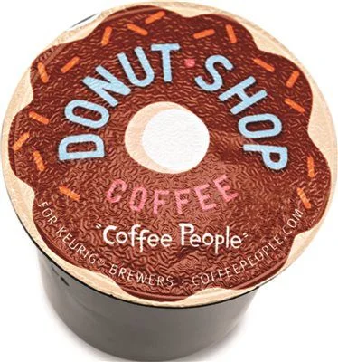 Modern track lighting with LED bulbsDonut Shop Coffee K-Cups 24 Per Box