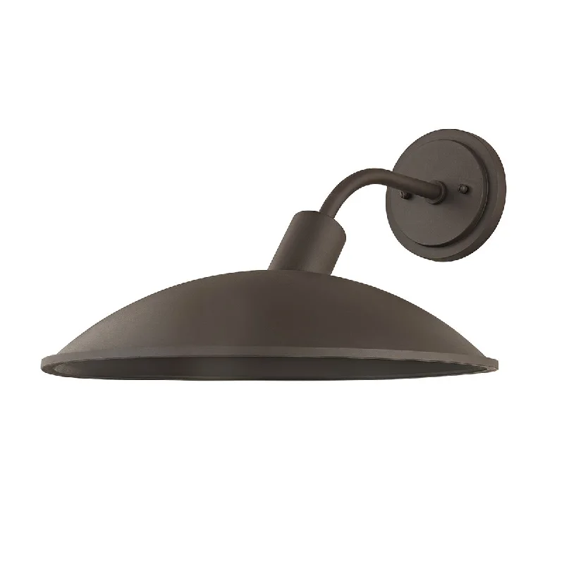 Energy - Efficient Industrial Lighting for Cost - SavingsOTIS 16 in. Outdoor Wall Sconce Textured Bronze Finish Energy - Efficient Industrial Lighting for Cost - SavingsOTIS 16 in. Outdoor Wall Sconce Textured Bronze Finish