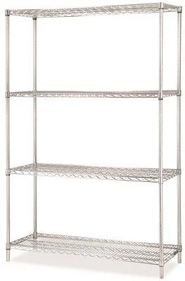 Track lighting with energy - star certificationLorell Industrial Wire Shelving Starter Kit 4 Shelves 36X18 Inch
