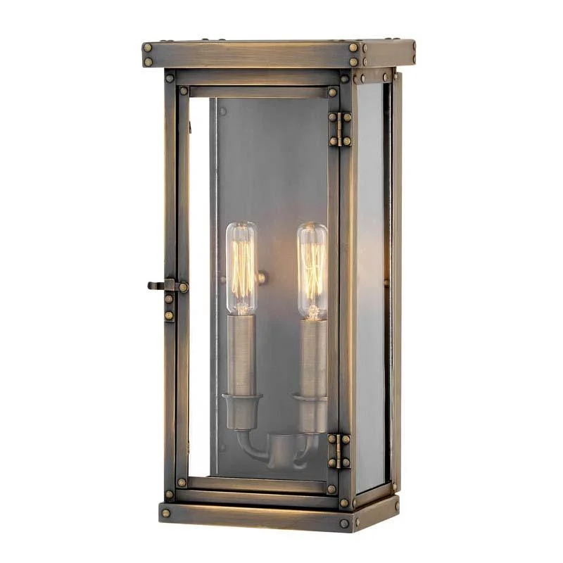 Contemporary track lighting in black finishceramic wall lamps with hand - painted designs for an artistic touchHinkley 2004DS Outdoor Hamilton Dark Antique Brass Wall Light Contemporary track lighting in black finishceramic wall lamps with hand - painted designs for an artistic touchHinkley 2004DS Outdoor Hamilton Dark Antique Brass Wall Light
