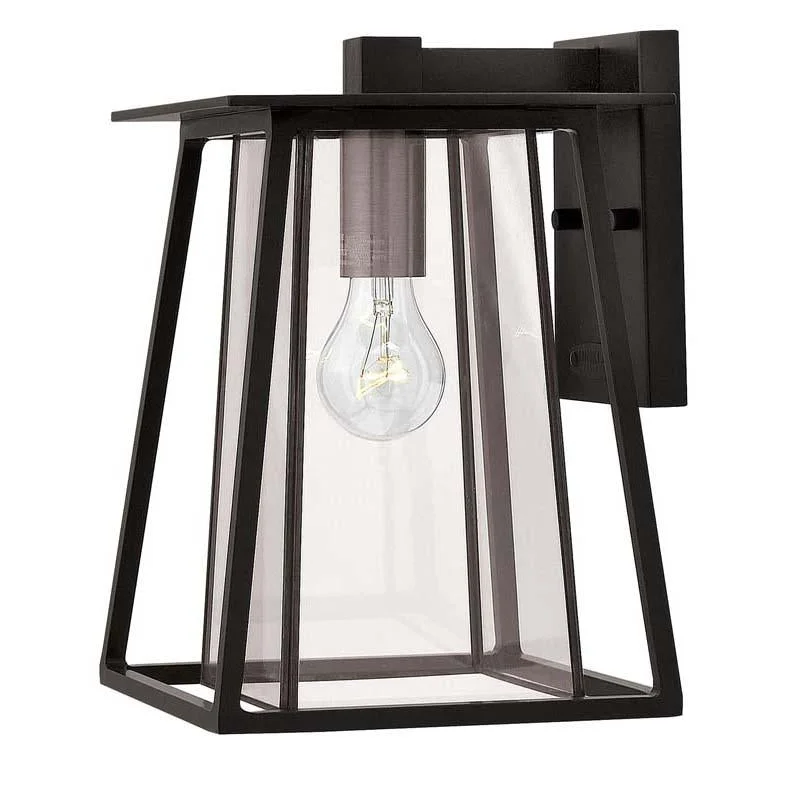 Track lighting with adjustable armsasian - inspired wall lamps with bamboo or paper shades for a zen - like Hinkley 2100 Outdoor Walker Wall Light