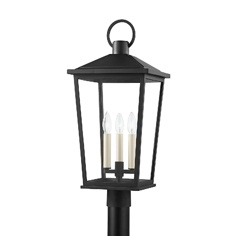 Dust - Resistant Industrial Lighting for Dirty WorkspacesSOREN 25 in. 3 Lights Lantern Head Textured Black finish