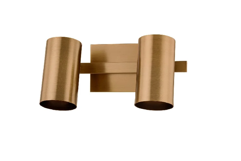 Dimmable Industrial Lighting for Ambiance ControlRueben Two Light Bath