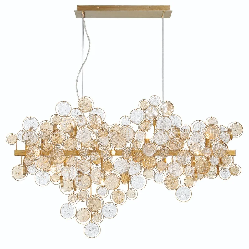 Industrial Lighting for Automotive Manufacturing PlantsTrento 40 in. 12 Lights Chandelier Gold Finish Industrial Lighting for Automotive Manufacturing PlantsTrento 40 in. 12 Lights Chandelier Gold Finish