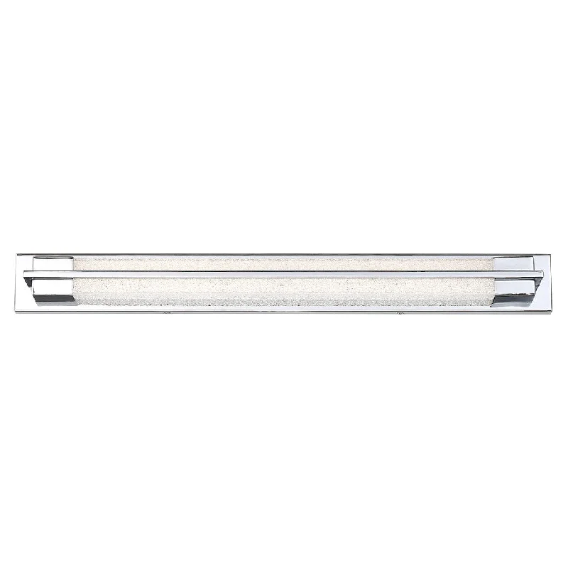 Contemporary track lighting in black finishIce Bathroom Vanity Light