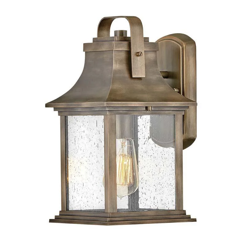 Industrial - style track lighting for loftsart deco wall lamps with geometric patterns for a retro - inspired bathroomHinkley 2390 Outdoor Grant Wall Light Industrial - style track lighting for loftsart deco wall lamps with geometric patterns for a retro - inspired bathroomHinkley 2390 Outdoor Grant Wall Light