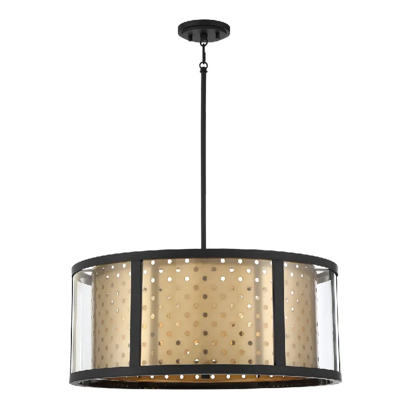 Color - Tunable Industrial Lighting for Special ApplicationsGrado 25 in. 6 Lights Pendant Light Gold finish Color - Tunable Industrial Lighting for Special ApplicationsGrado 25 in. 6 Lights Pendant Light Gold finish