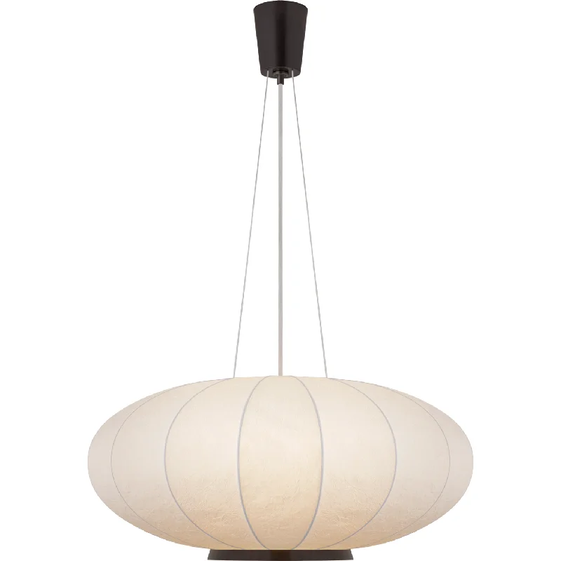Track lighting for task lighting in workshopsPaper Moon Large Hanging Shade